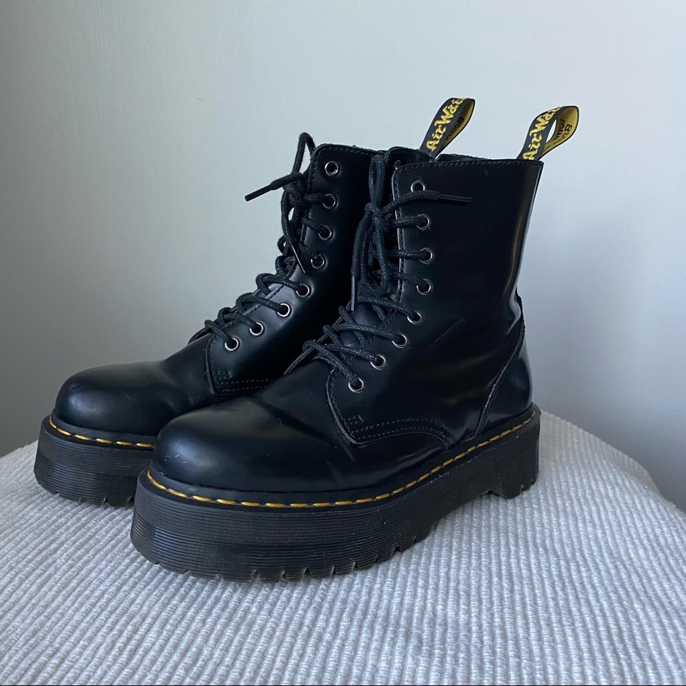 SOLD Dr Martens Black JADON BOOTS 9 🖤 - Picture 3 of 7
